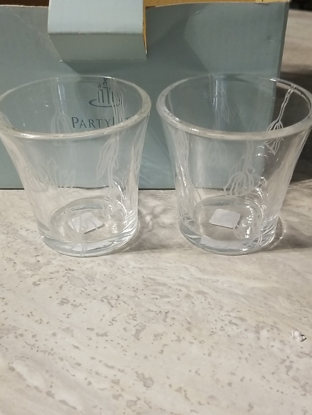 PartyLite Lotus Blossom votive Holders